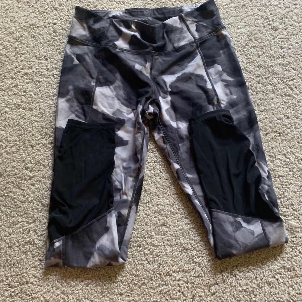 Grey Calvin Klein workout leggings